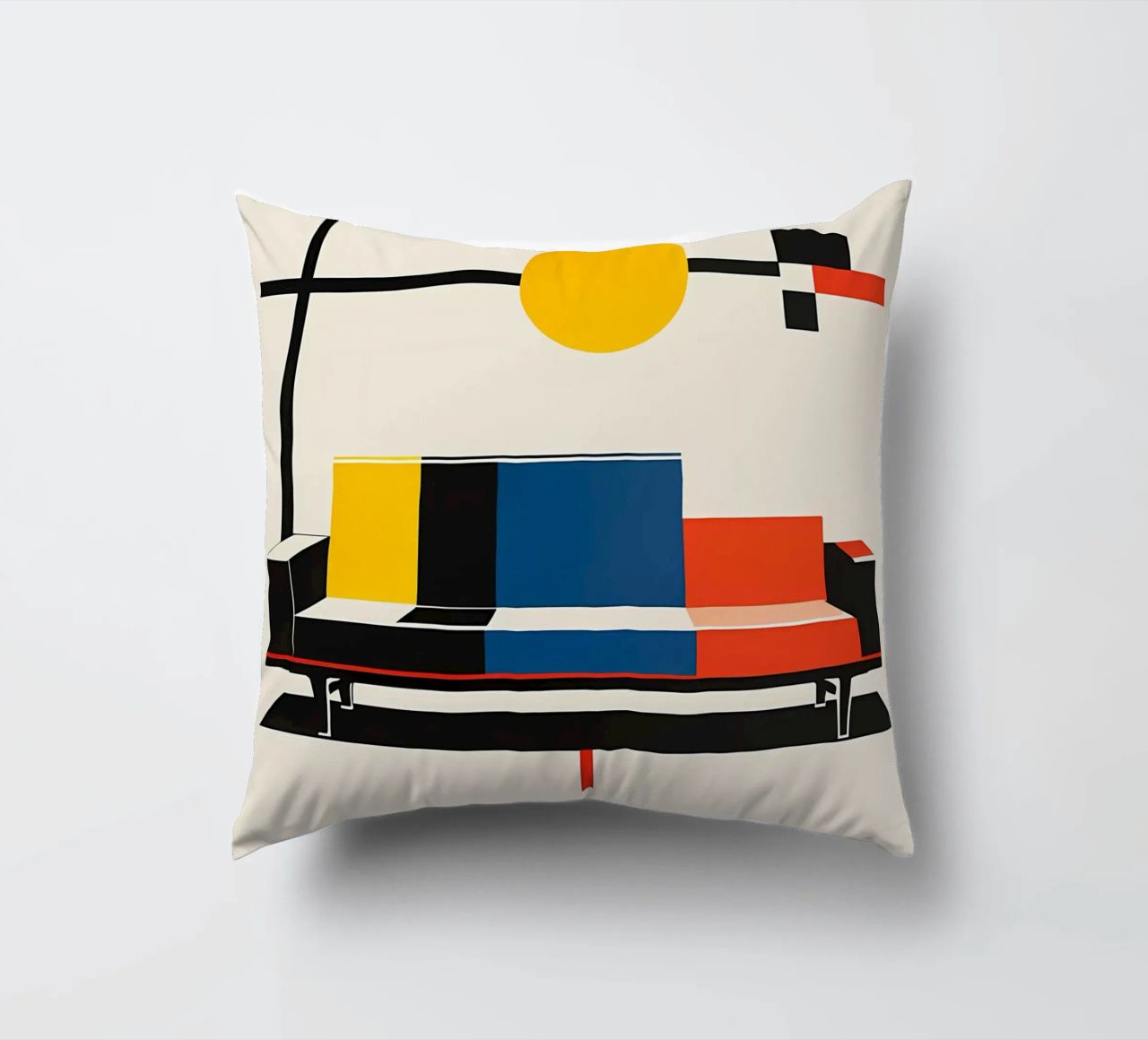 Divano Bauhaus cuscino da Karraker
