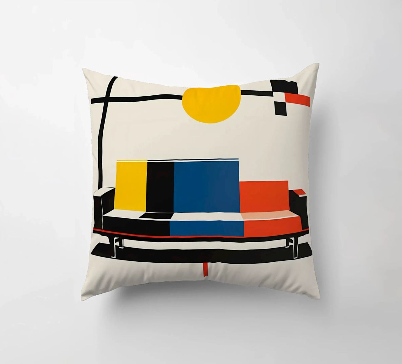Divano Bauhaus cuscino da Karraker