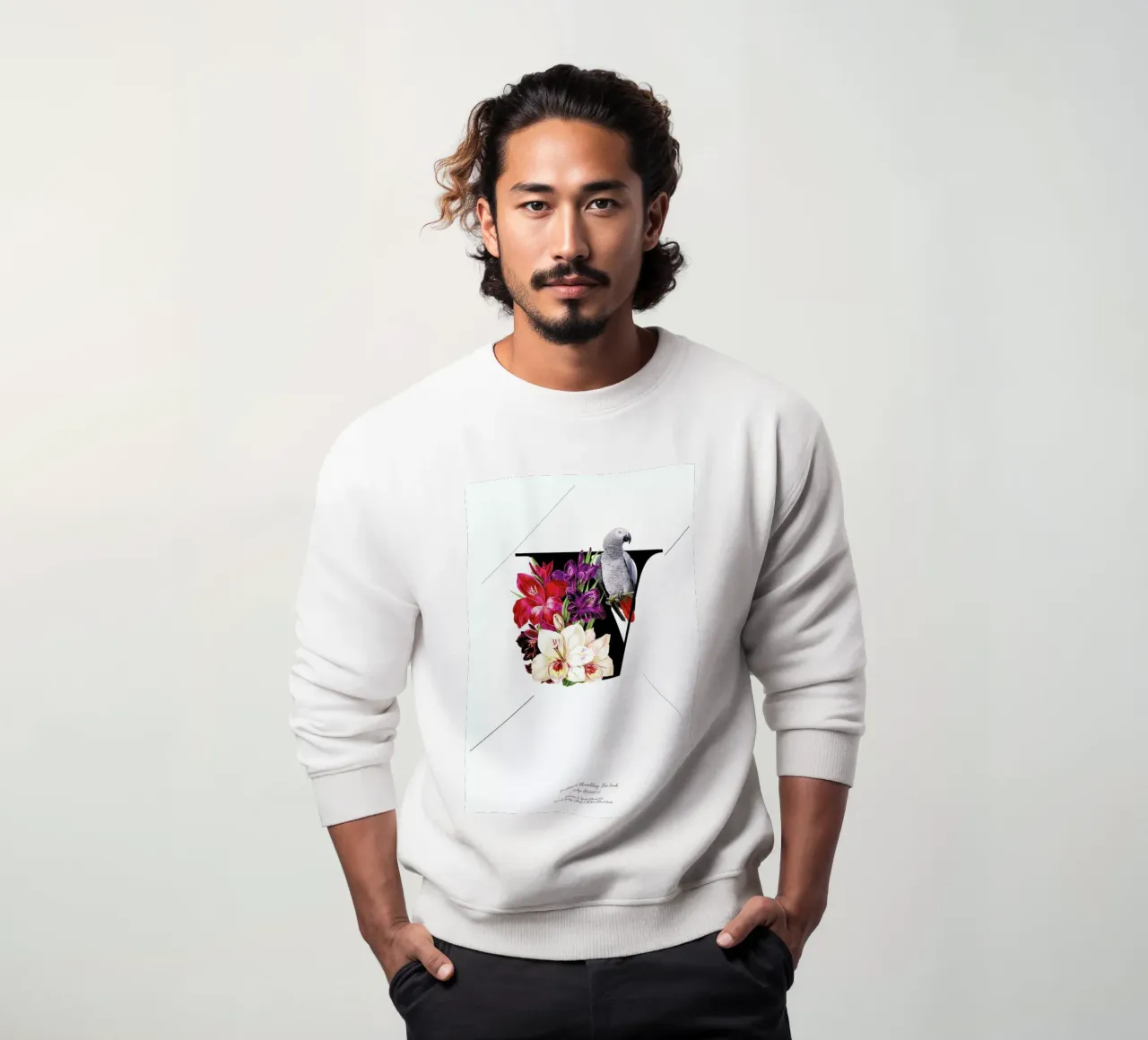 Botanical Alphabet - V felpa da Froilein Juno