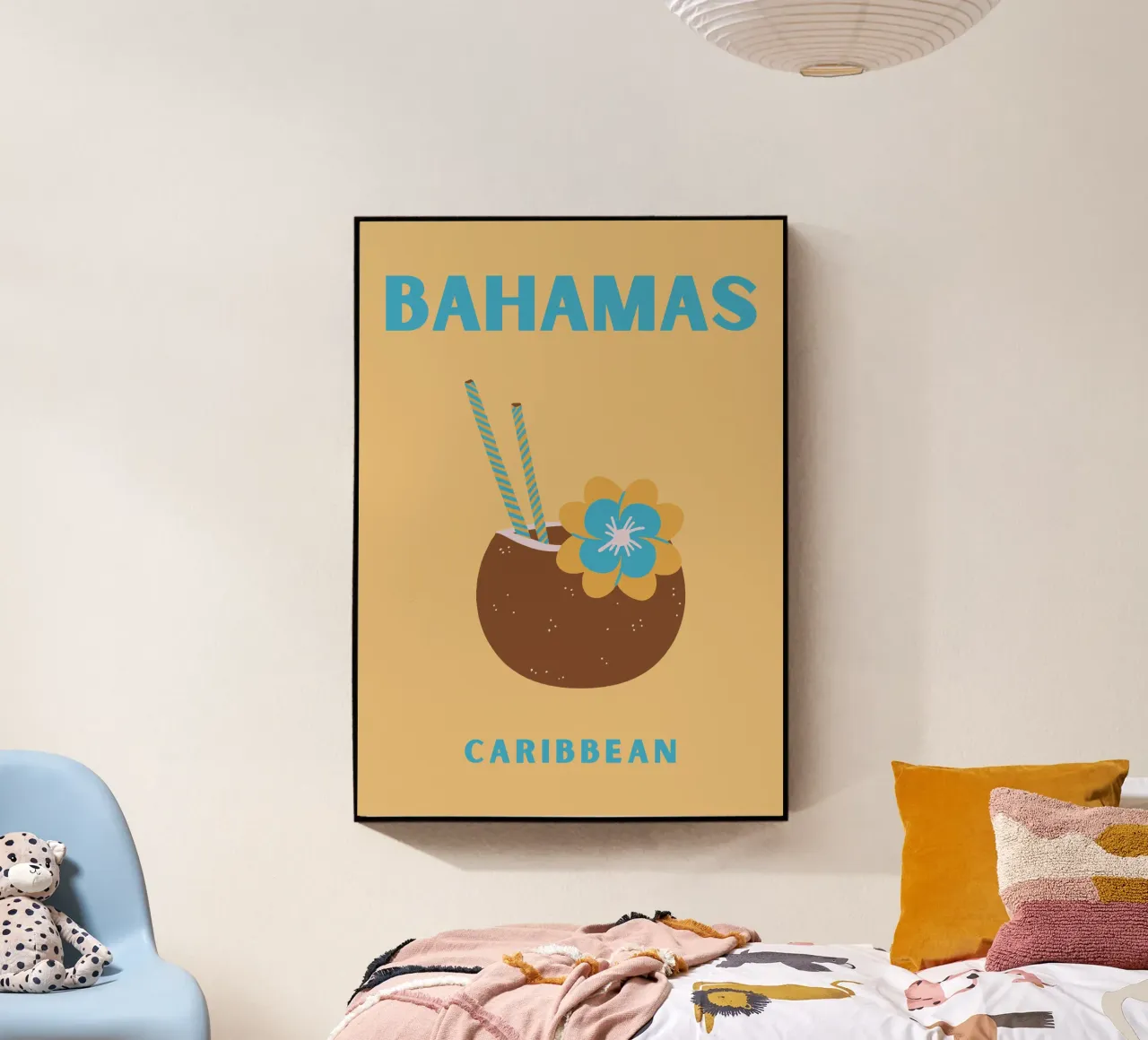 Bahamas Bloom plexiglass da SMPLE