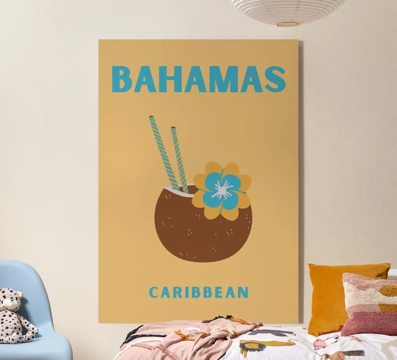 Bahamas Bloom plexiglass da SMPLE