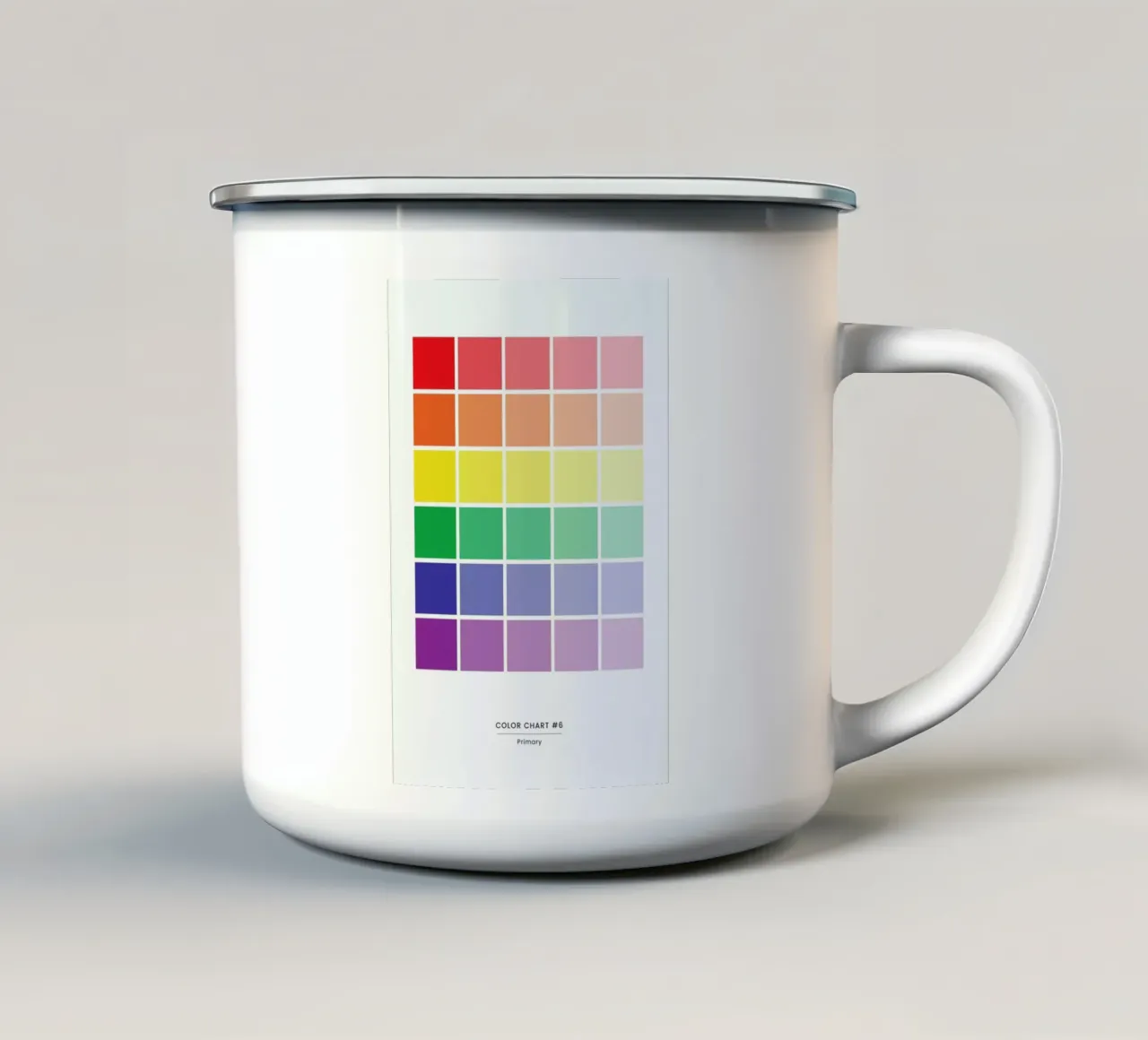 Primary tazza in smalto da daylight design studio