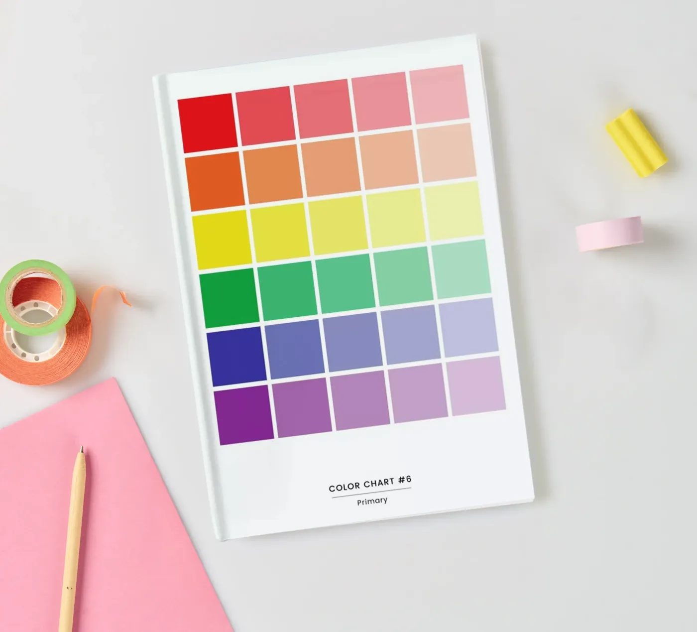 Primary notebook by daylight design studio