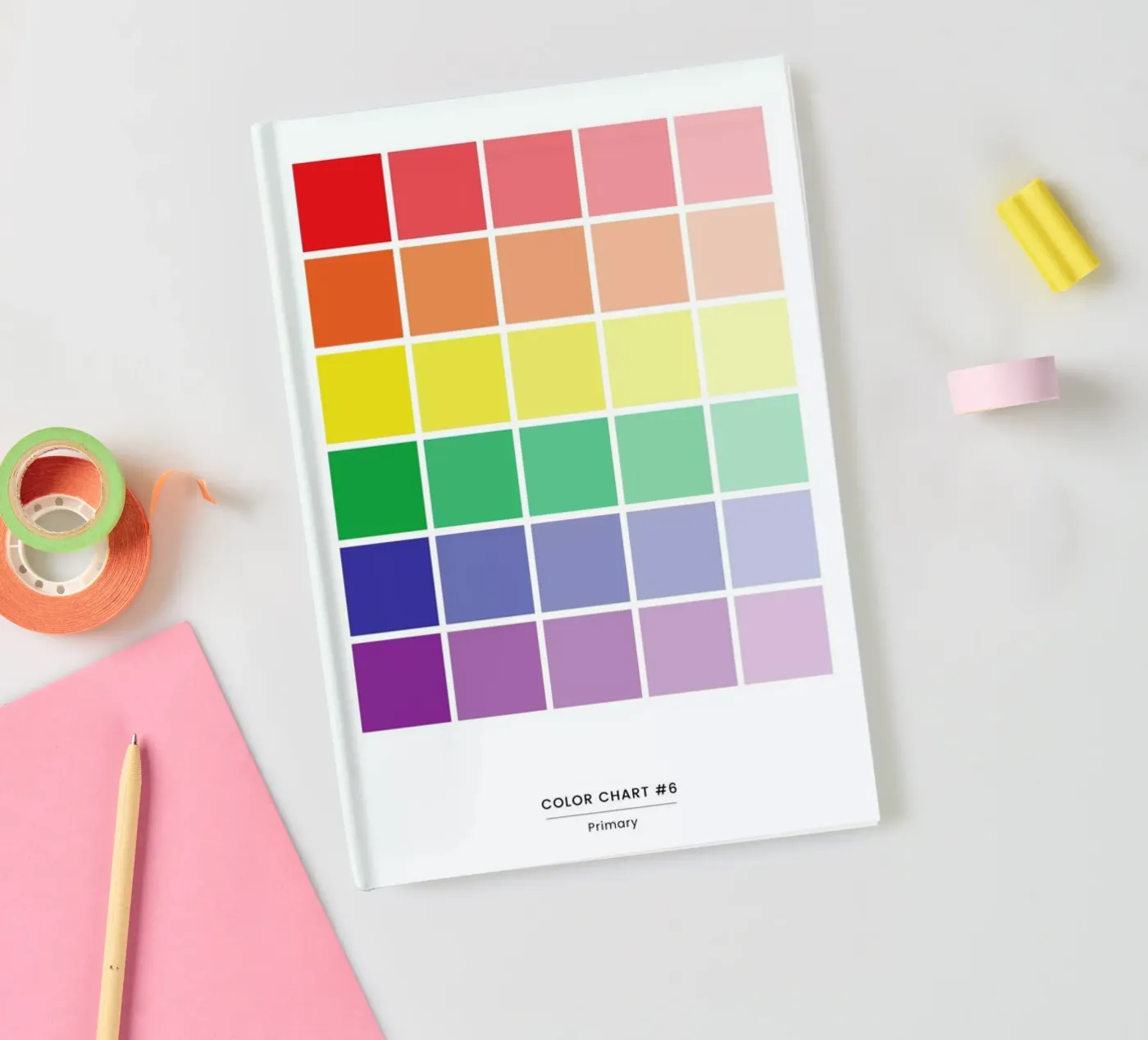 Primary notebook by daylight design studio