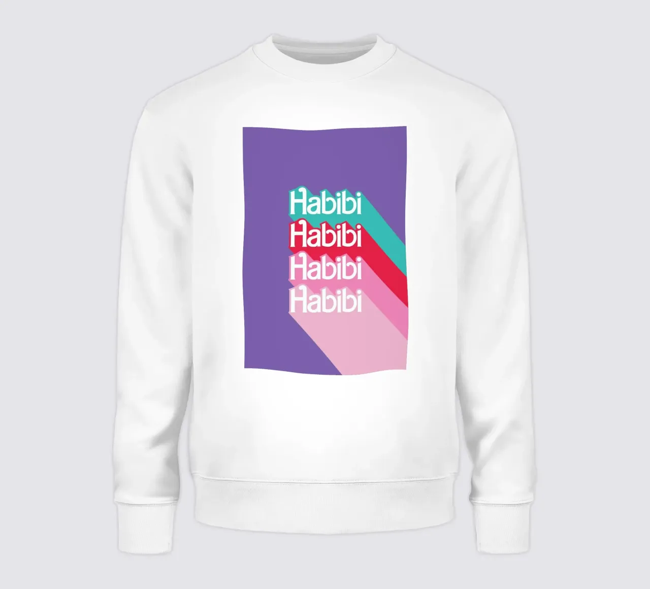 Habibi Rainbow felpa da La Come Di