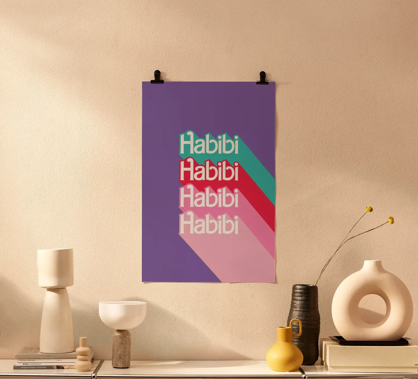 Habibi Rainbow poster da La Come Di