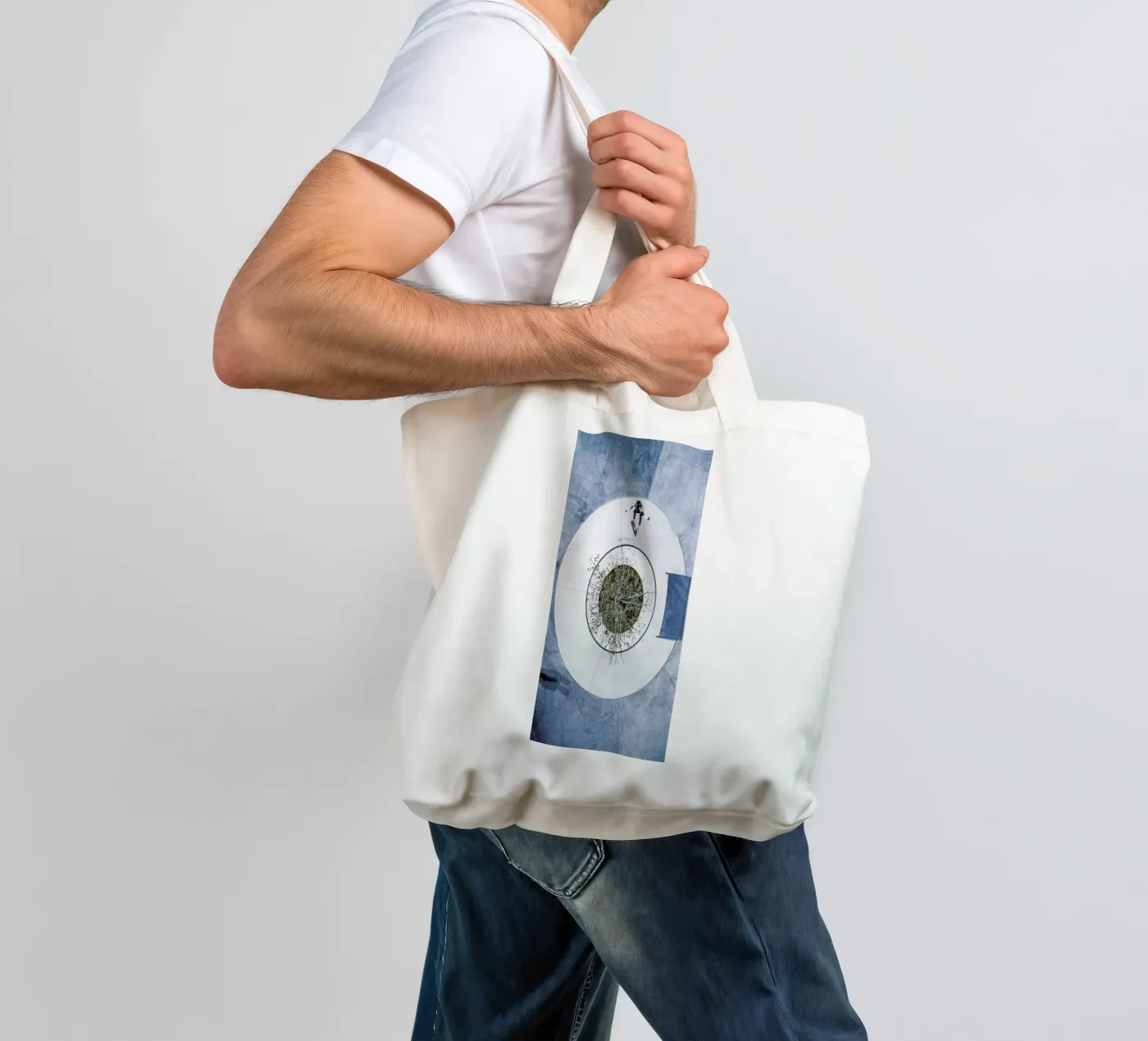 Gravity tote bag by ROBERTO H