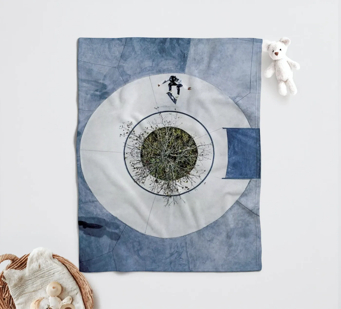 Gravity Fleecedecke von ROBERTO H