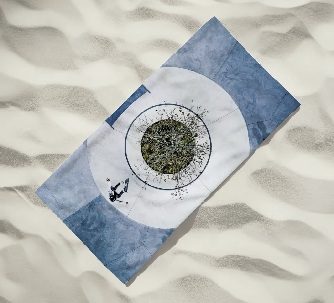 Gravity beach towel by ROBERTO H