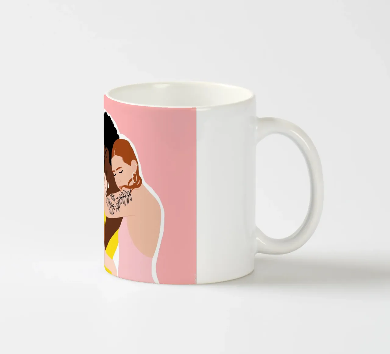 Sorority tazza in ceramica da Céleste Wallaert