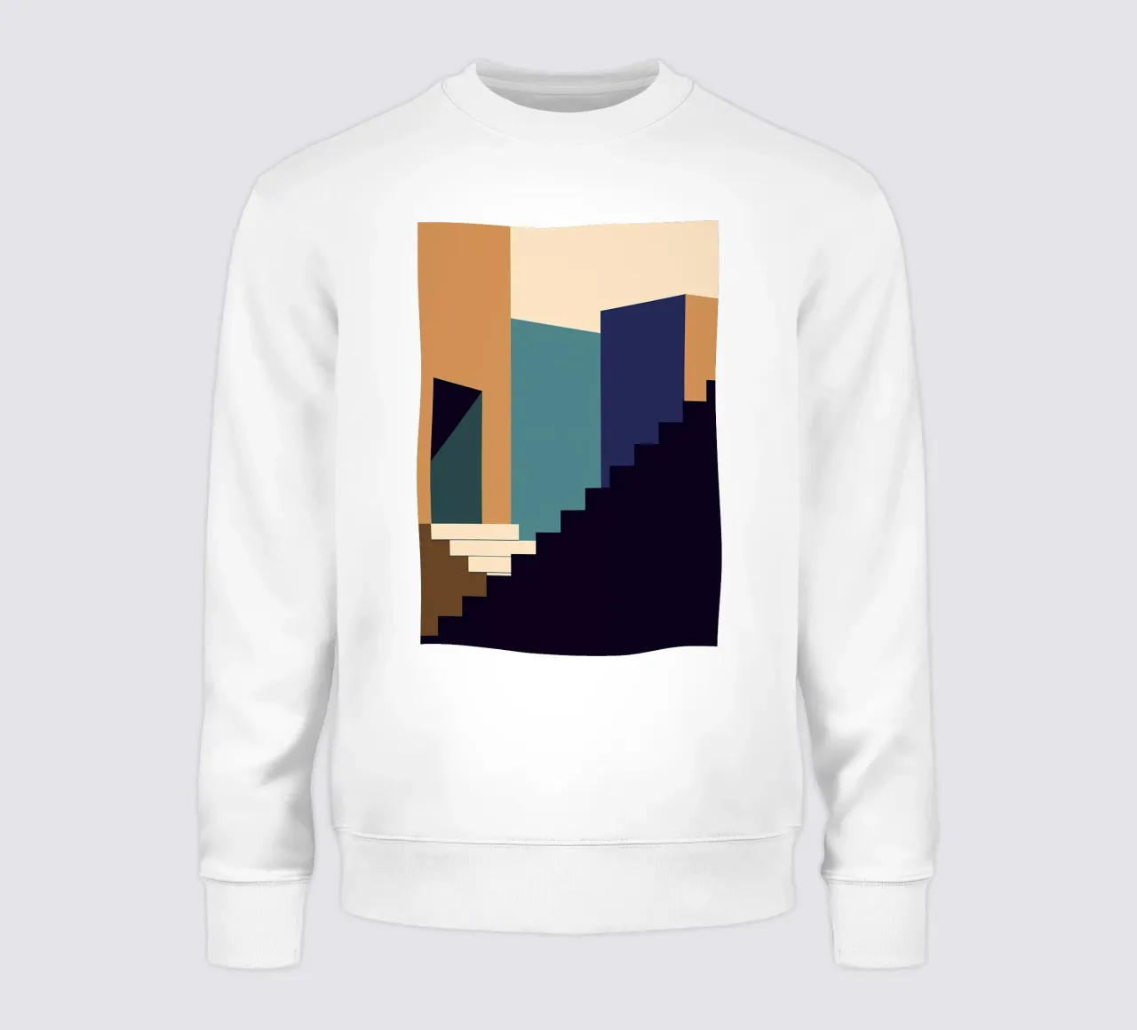 Minimalist architecture sweatshirt by Iracheta