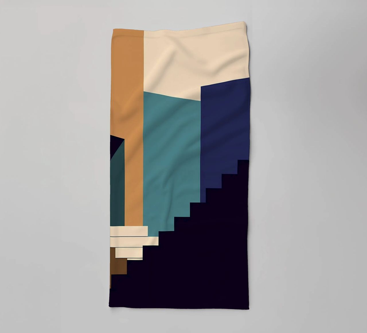 Minimalist architecture towel by Iracheta