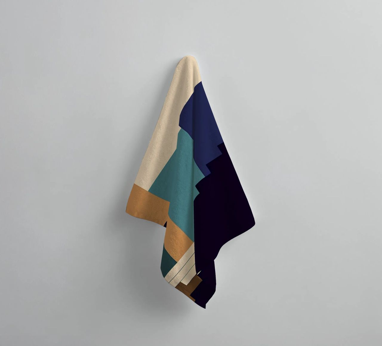 Minimalist architecture towel by Iracheta