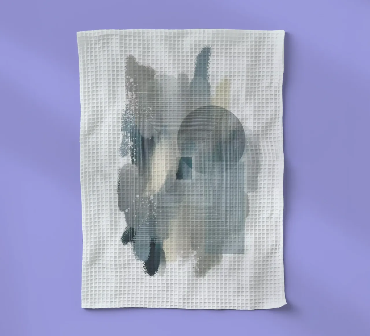 Colour Painting 2 tea towel by Nordic Creators