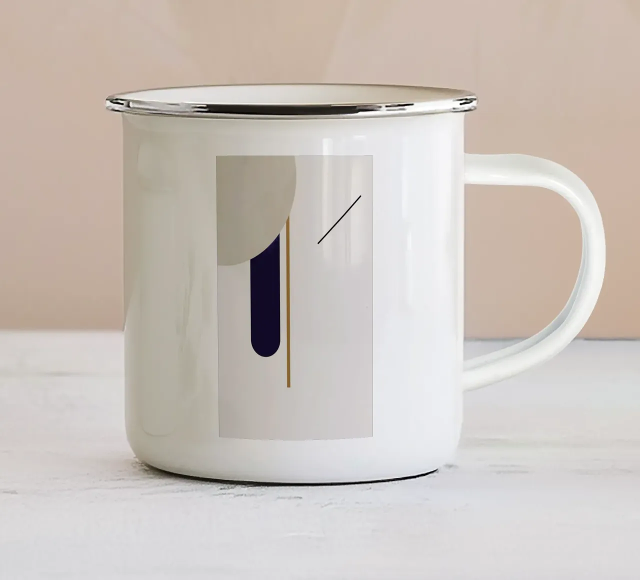 Tears taza de esmalte de 170QM