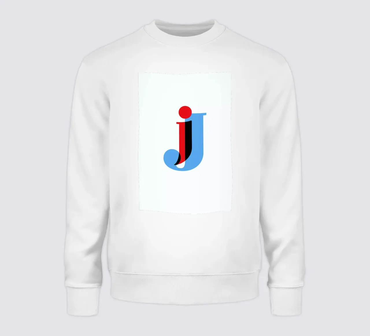 Cyan/Red J felpa da Studio One
