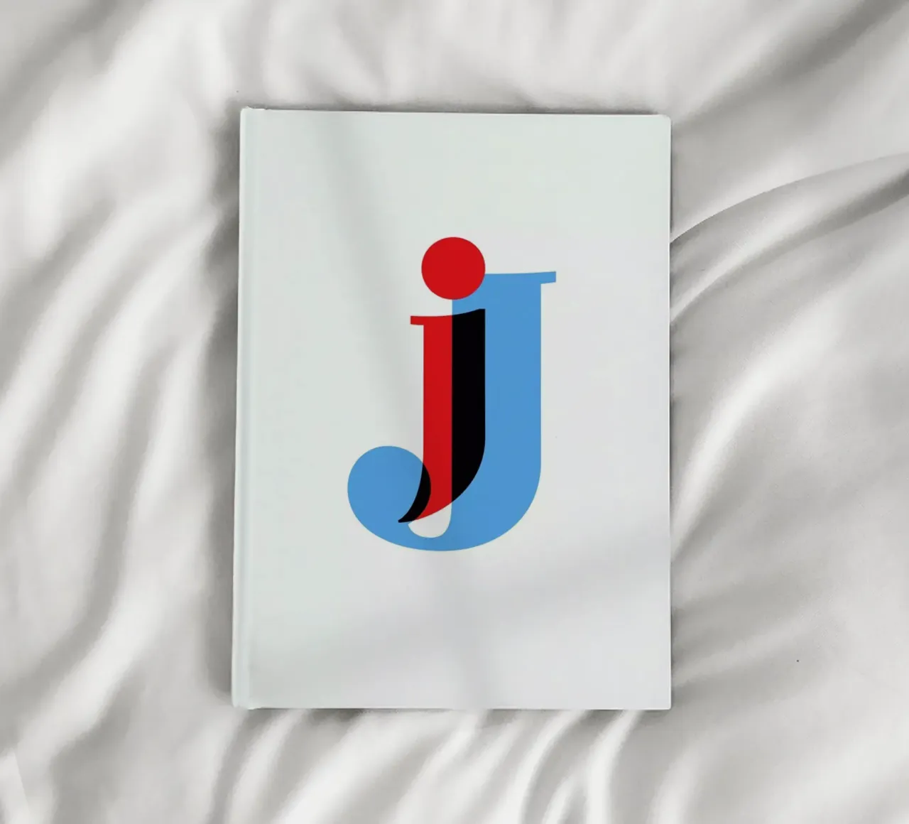 Cyan/Red J notebook by Studio One
