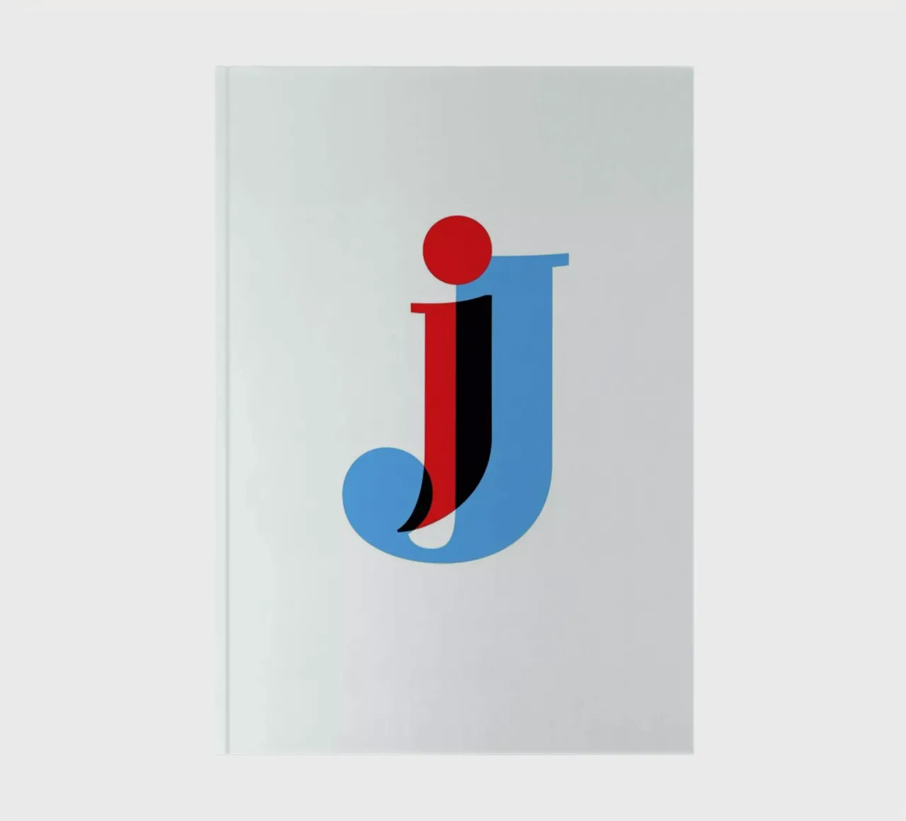 Cyan/Red J notebook by Studio One