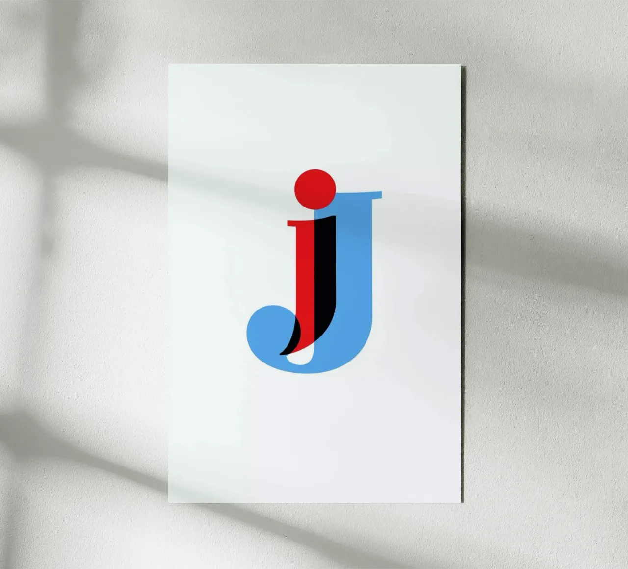 Cyan/Red J alluminio dibond da Studio One