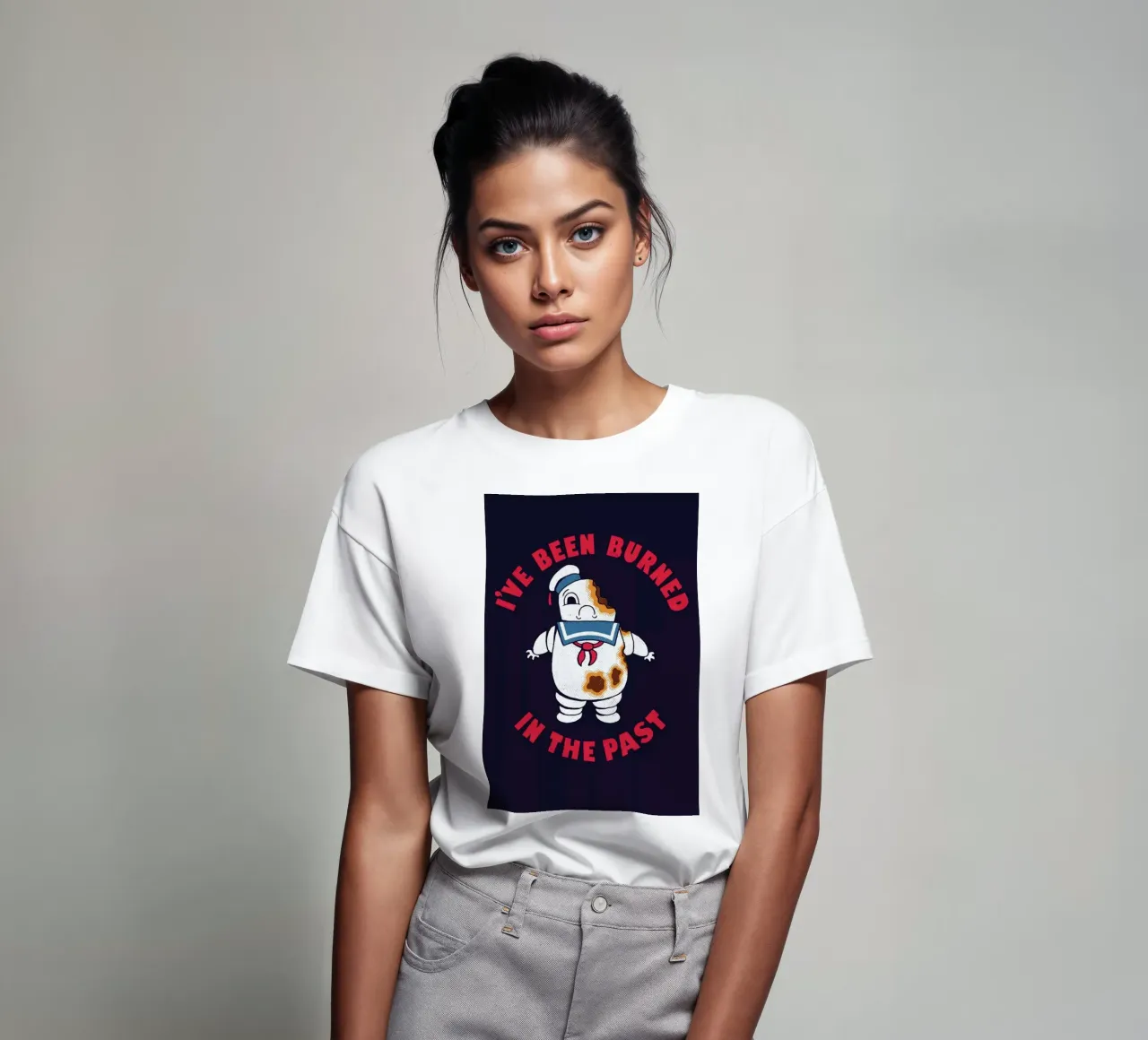 Burned in the Past t-shirt da DinoMike
