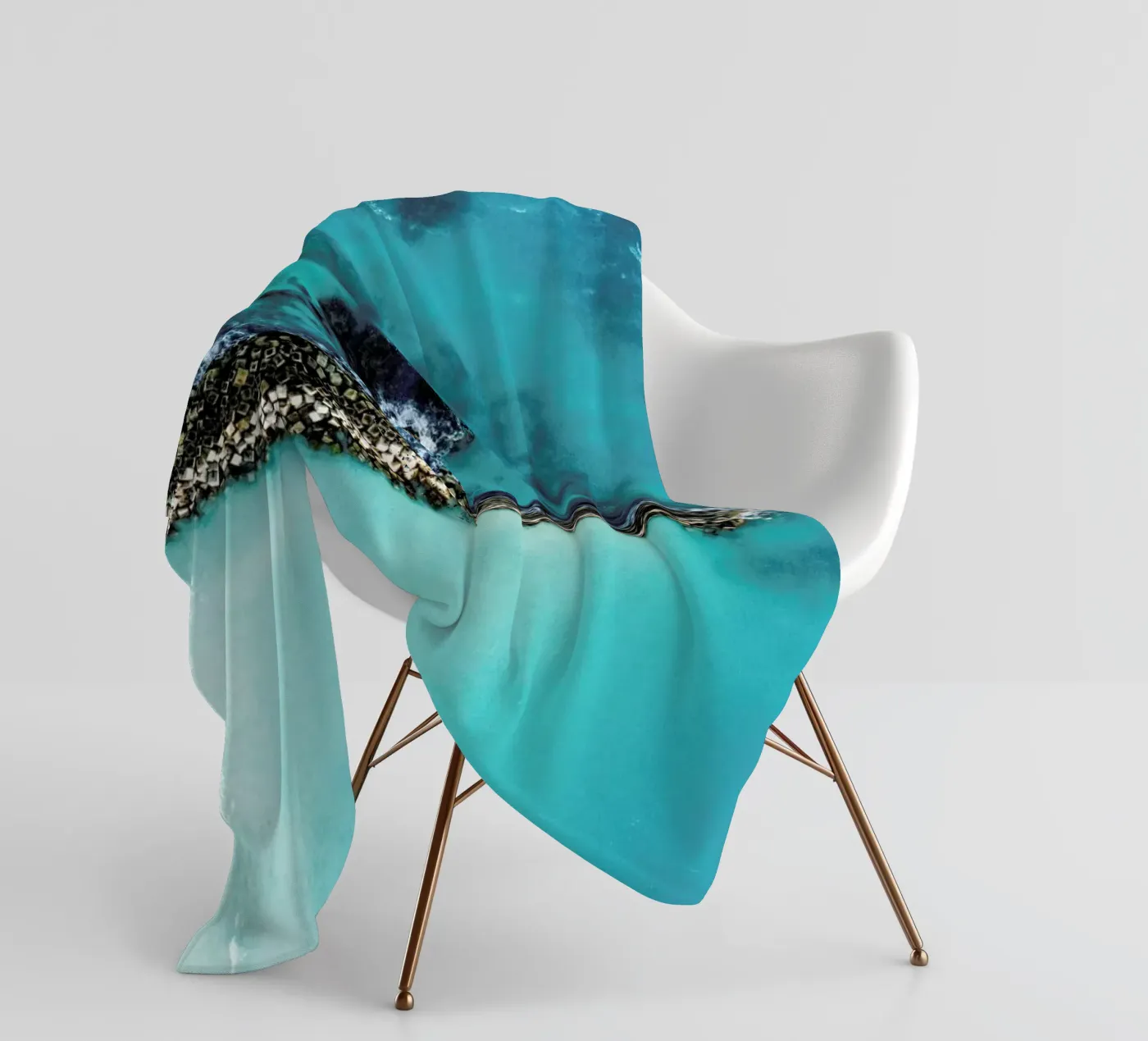 Snake Fleecedecke von ROBERTO H