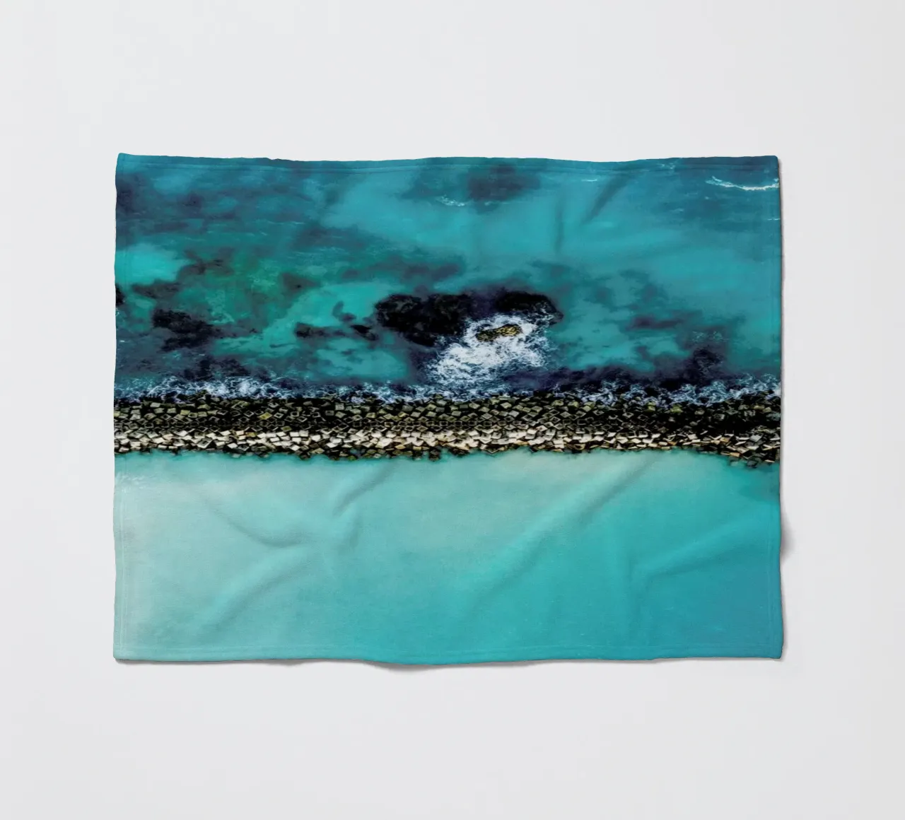 Snake plaid polaire de ROBERTO H