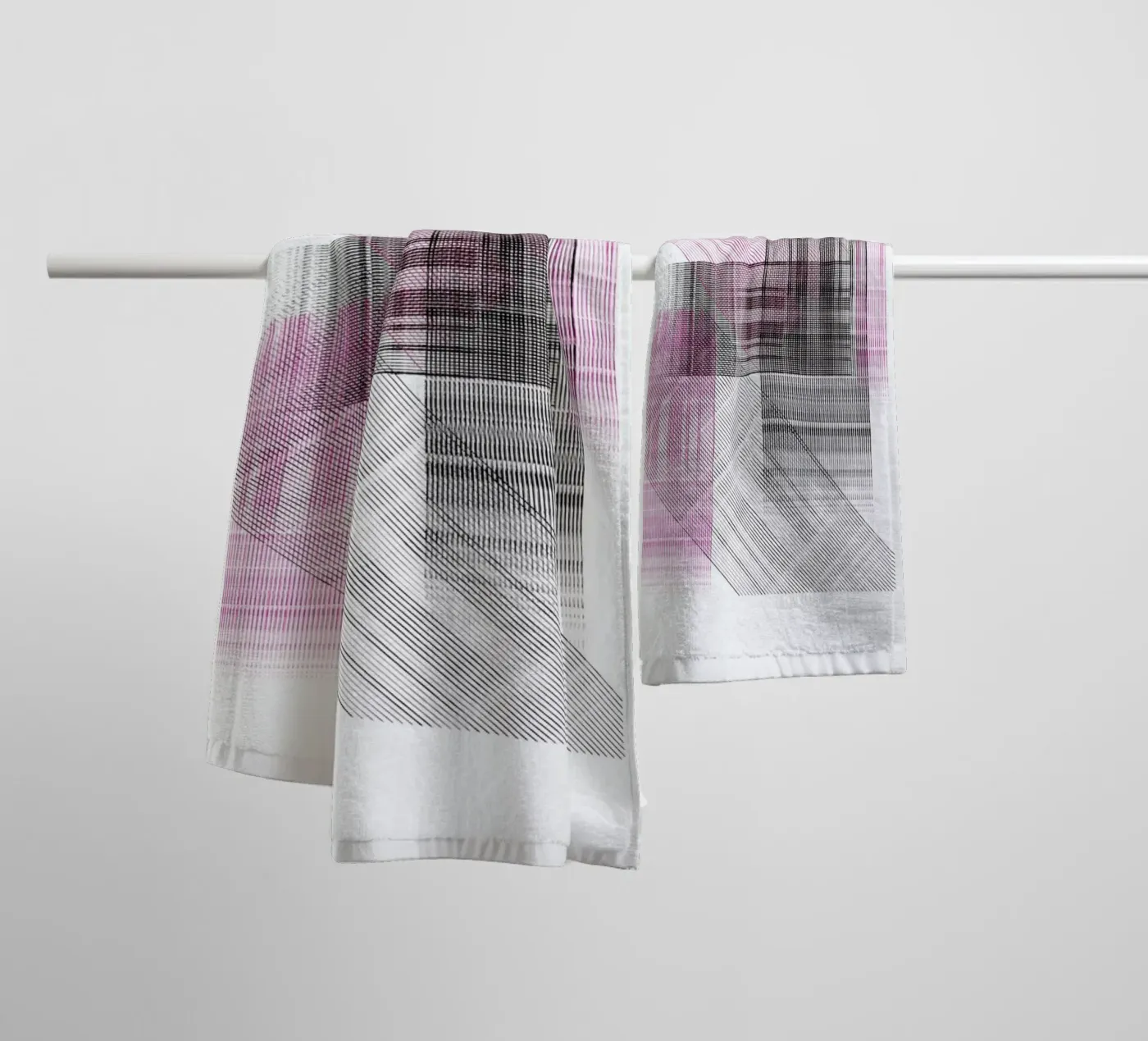 Splash 2 badhanddoek van Nordic Creators