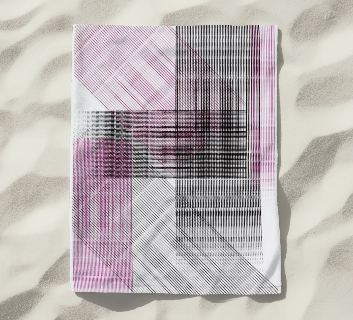 Splash 2 beach towel by Nordic Creators