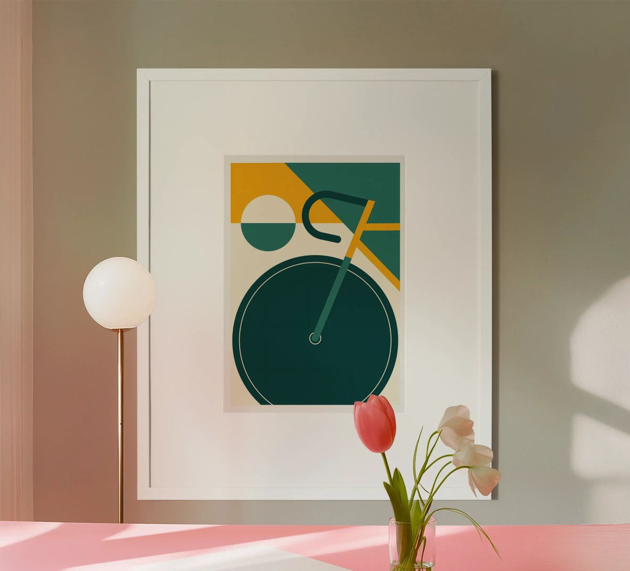 Bicycle Bauhaus Vintage poster by Iracheta