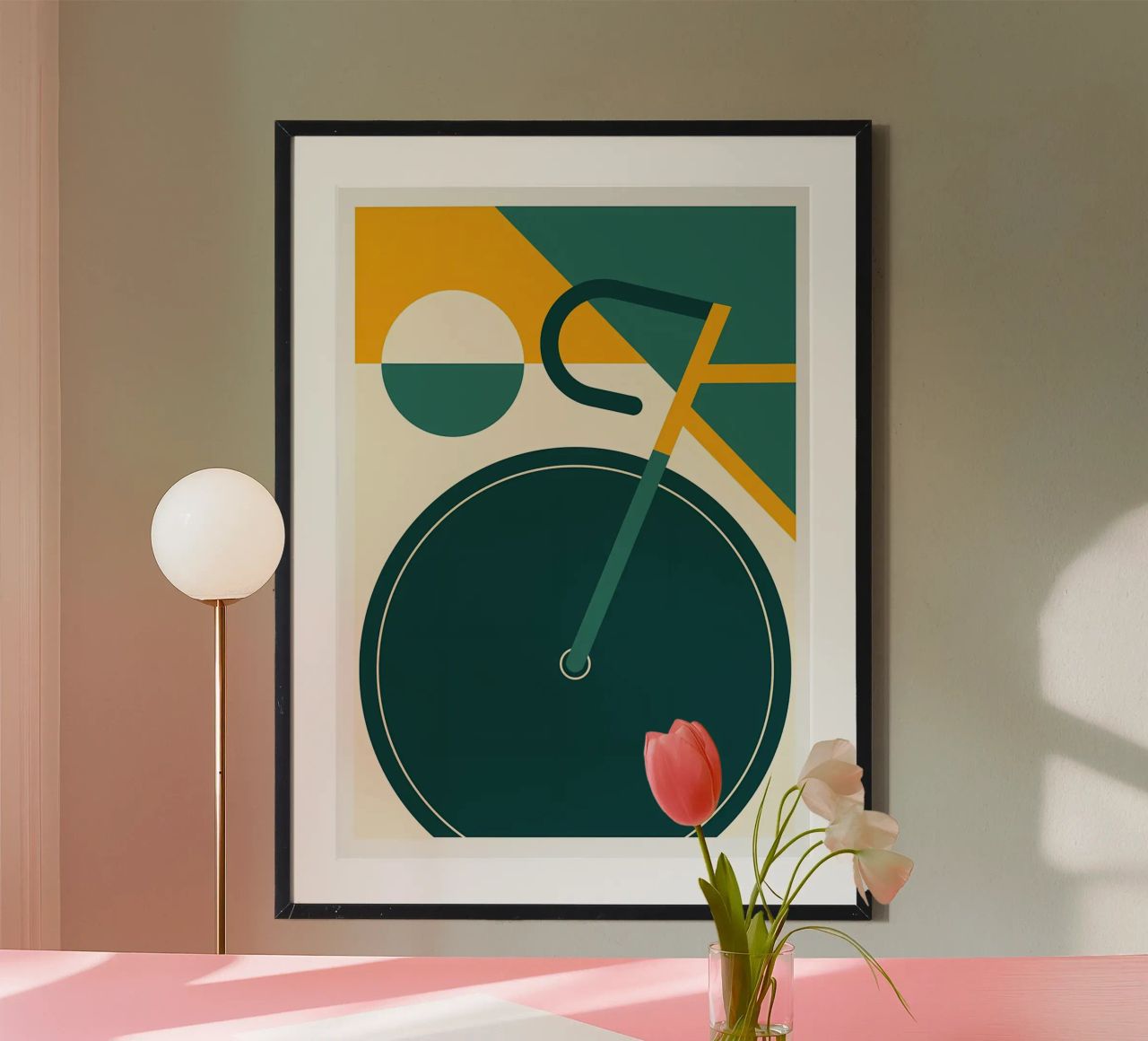 Bicycle Bauhaus Vintage poster by Iracheta