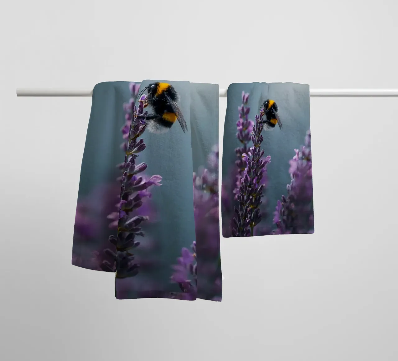 Bumblebee towel by Tom's Wildlife