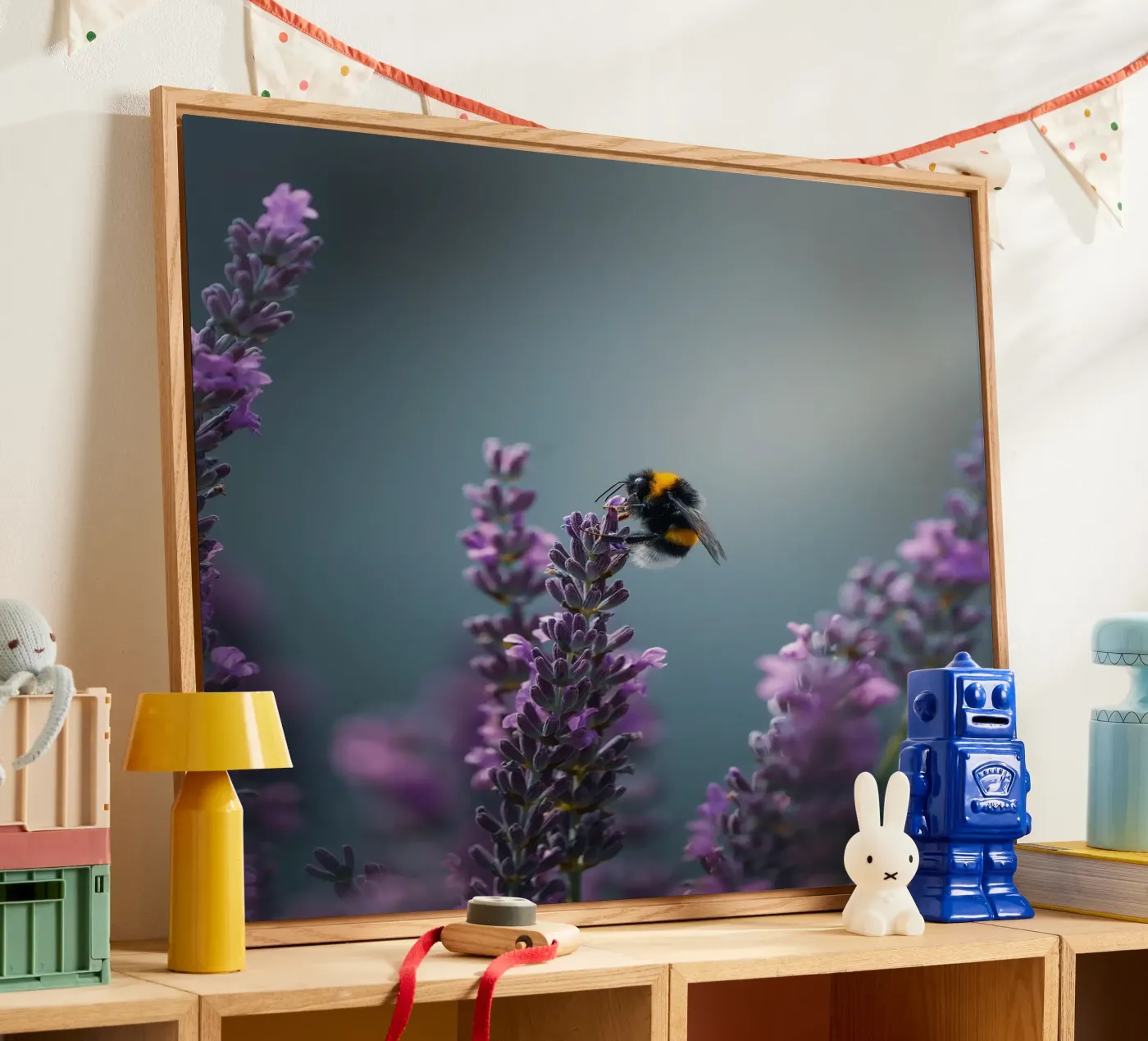 Bumblebee acryl van Tom's Wildlife