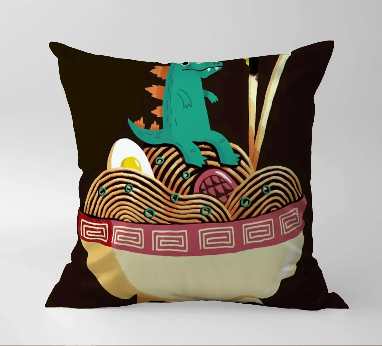 Guardian of the Noodles cuscino da DinoMike