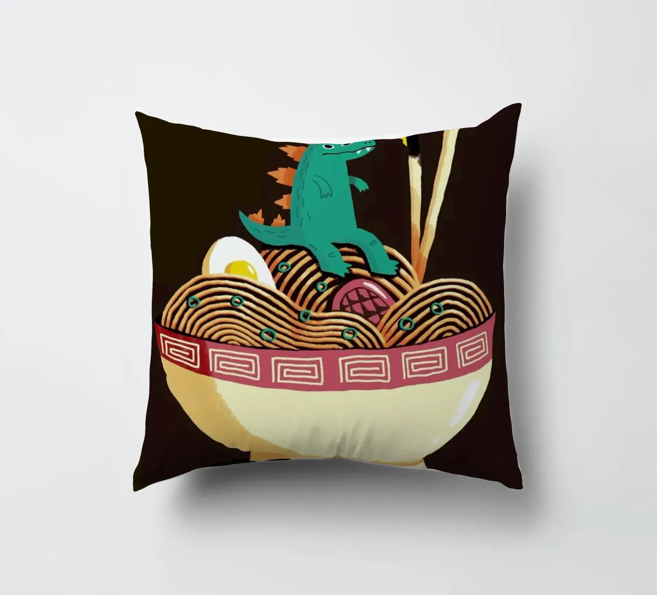 Guardian of the Noodles cuscino da DinoMike
