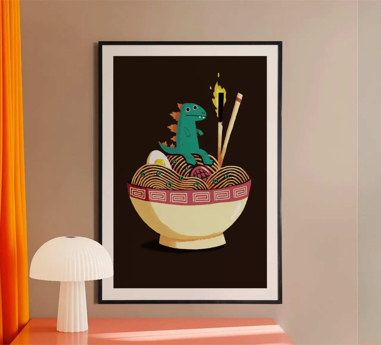 Guardian of the Noodles carta hahnemühle da DinoMike