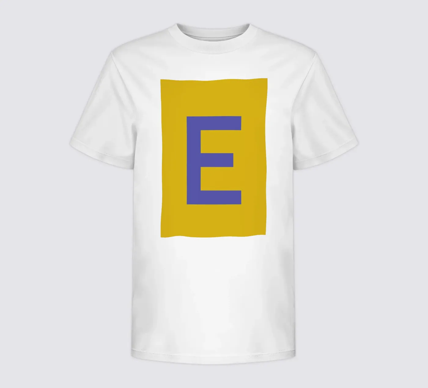 Yellow Letter E t-shirt bambini da Studio One