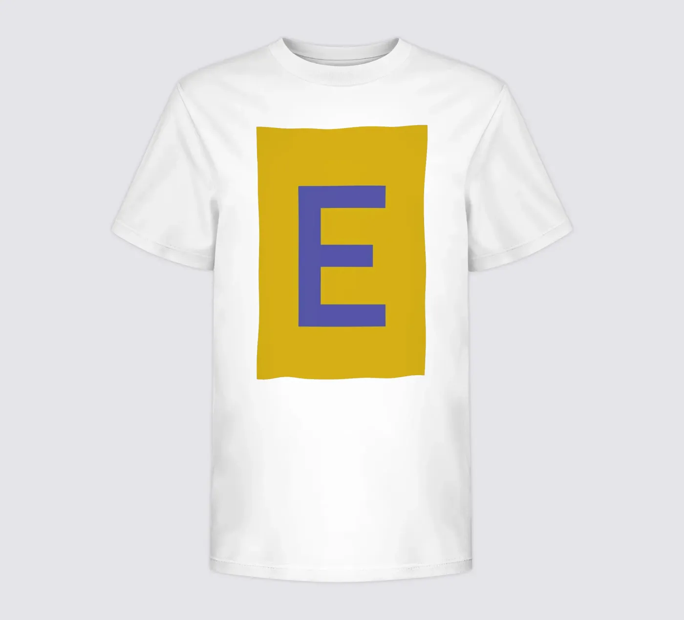 Yellow Letter E t-shirt bambini da Studio One