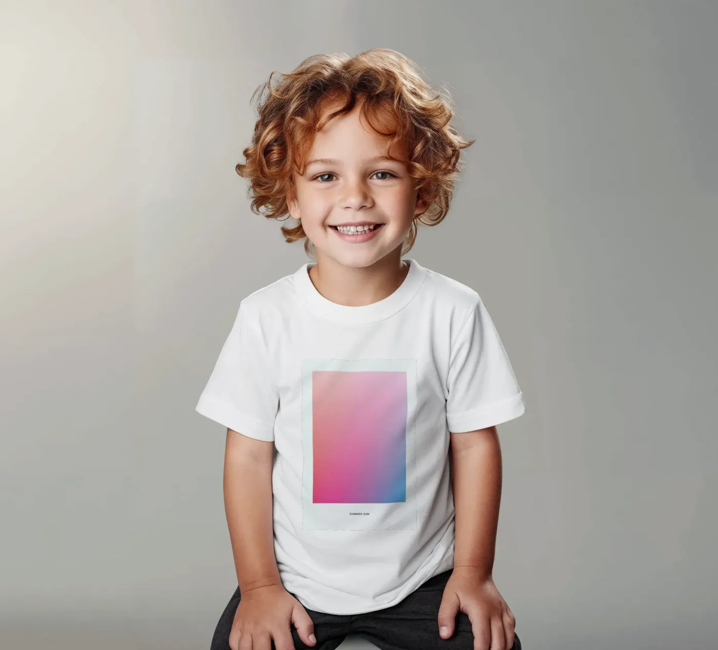 Sun #7 t-shirt bambini da daylight design studio