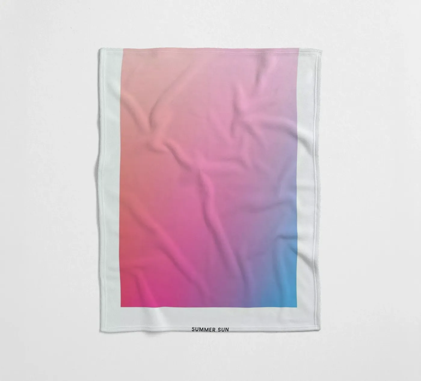 Sun #7 fleecedeken van daylight design studio