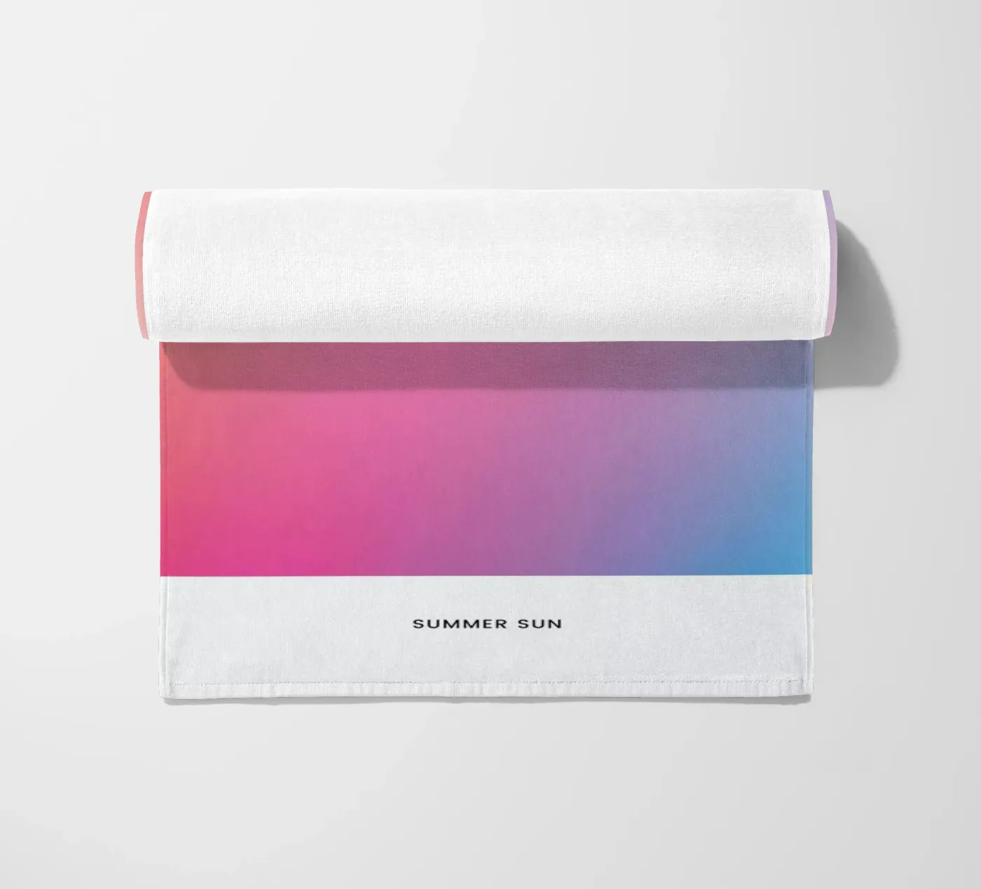 Sun #7 beach towel by daylight design studio