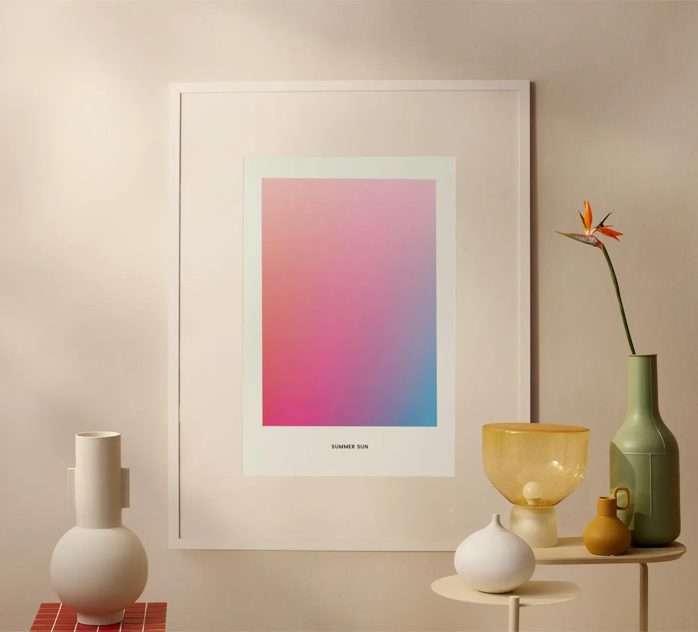 Sun #7 poster van daylight design studio