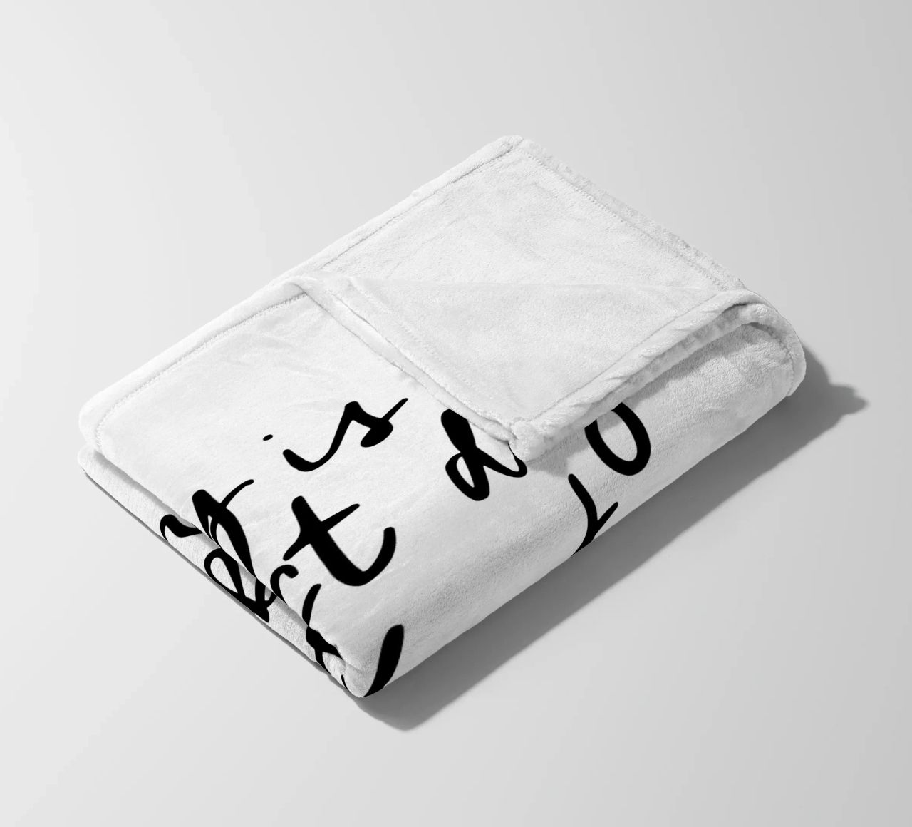 Oggi è un giorno perfetto per iniziare a vivere i propri sogni coperta in pile da THE MOTIVATED TYPE