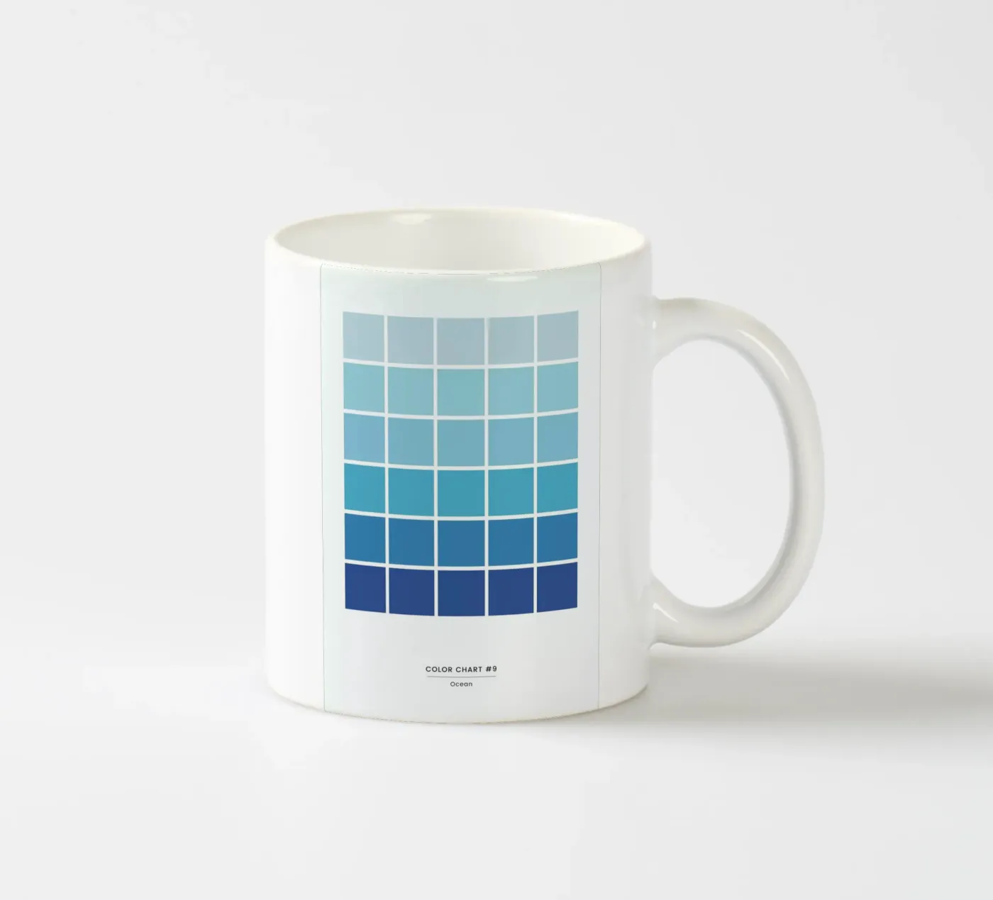 Ocean ceramic mug by daylight design studio