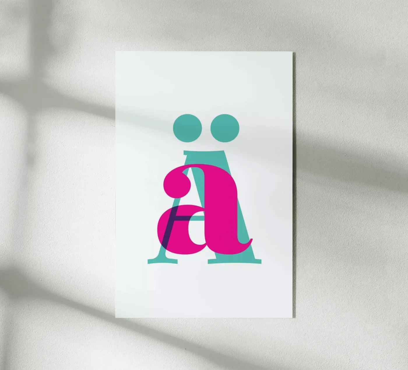 Magenta/Mint Ä plexiglass da Studio One