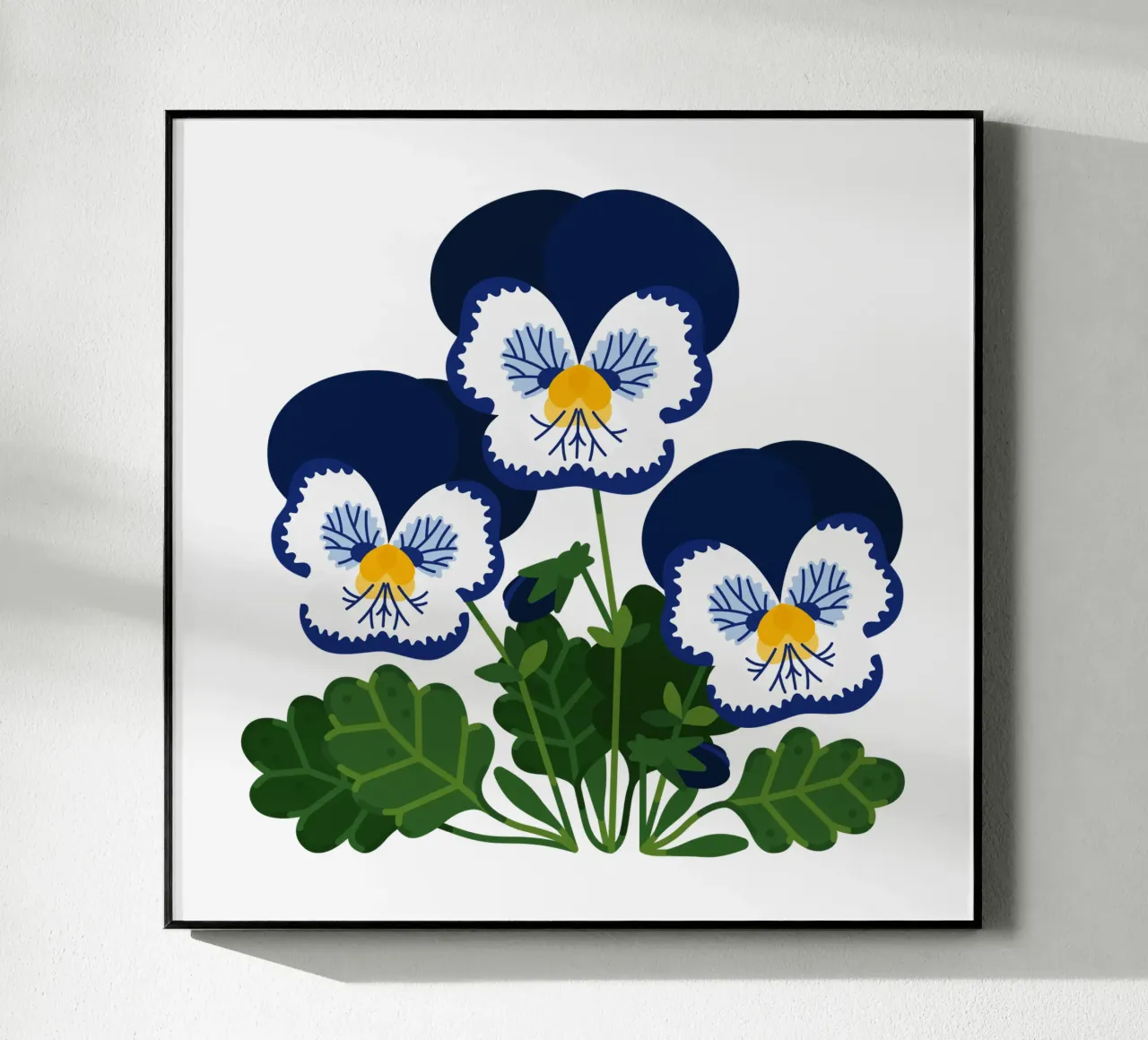 Pansy plexiglass da Lidia Blomgren