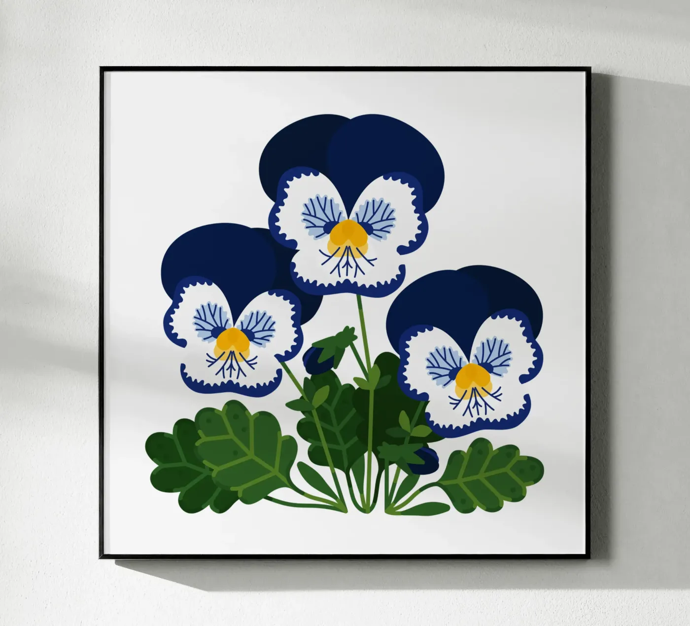 Pansy plexiglass da Lidia Blomgren