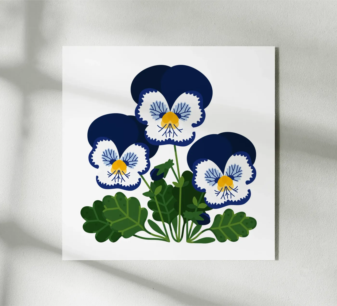 Pansy plexiglass da Lidia Blomgren