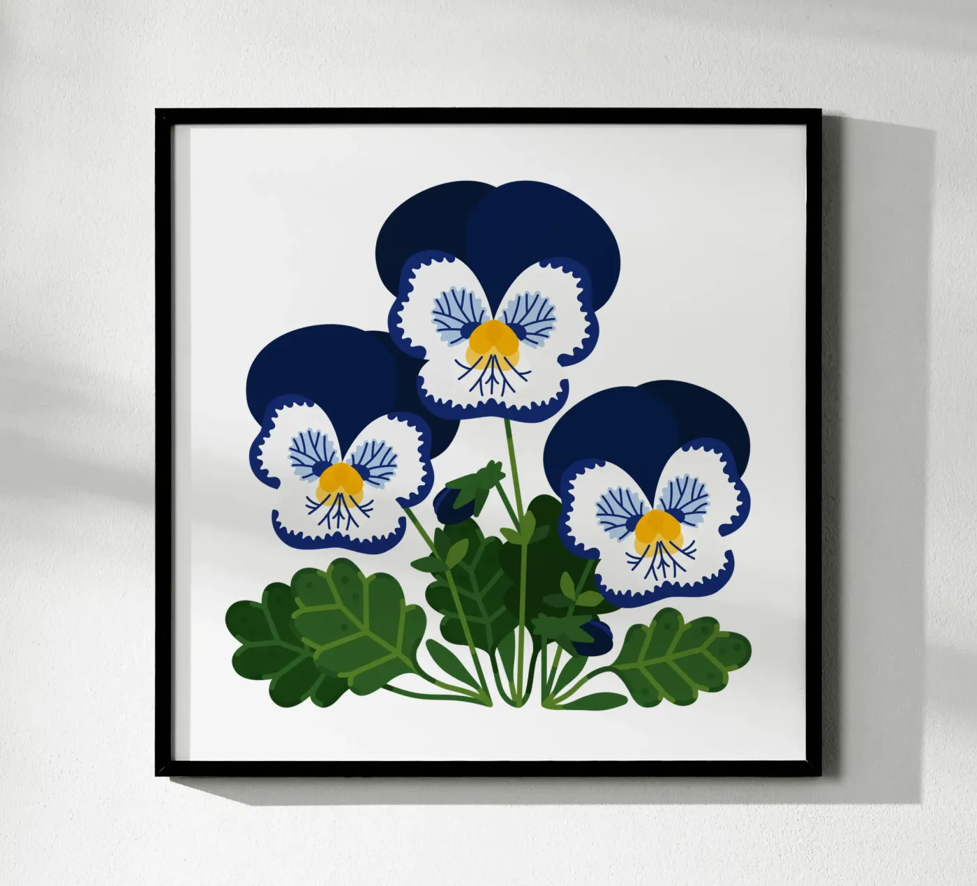 Pansy poster da Lidia Blomgren