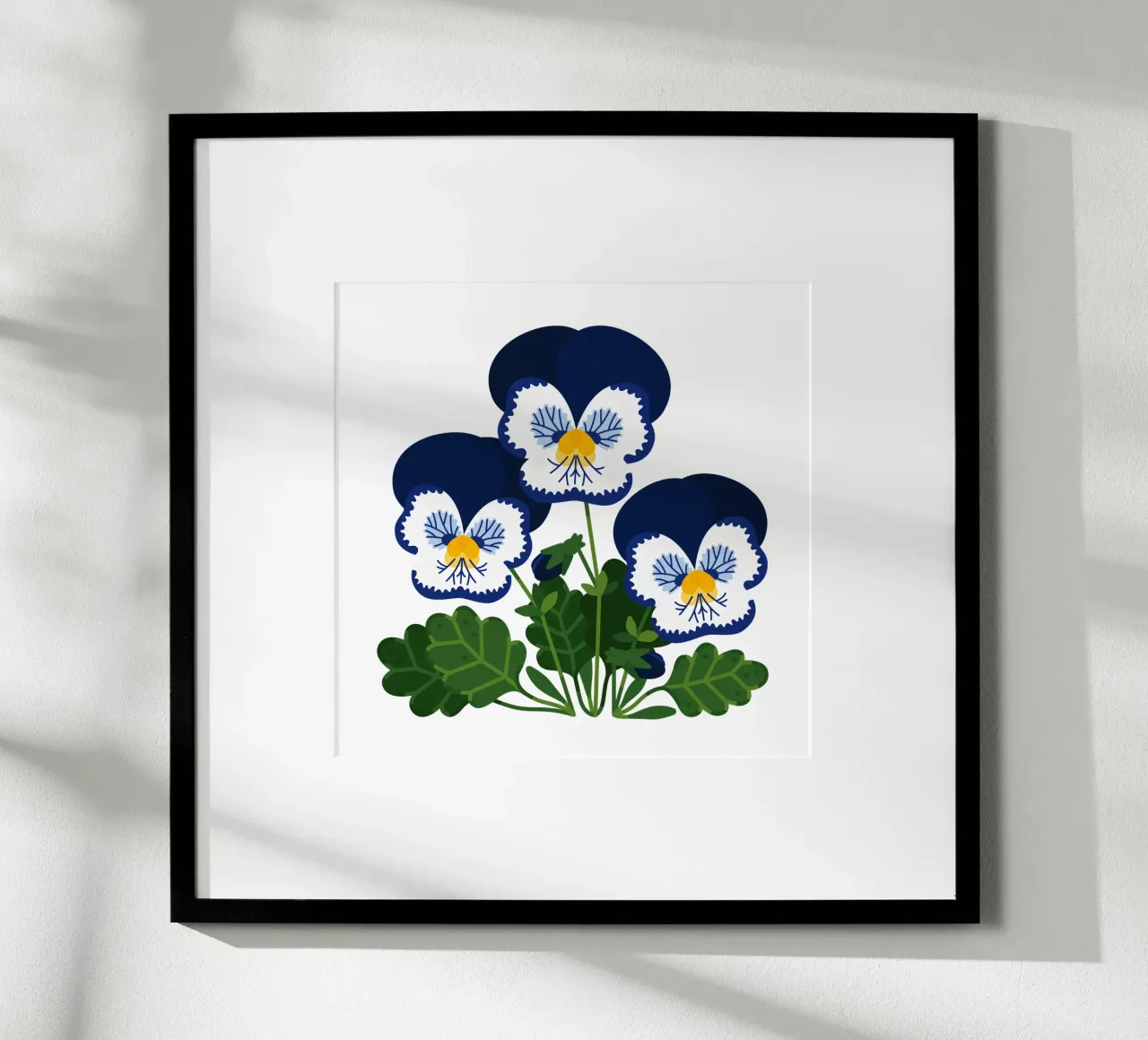 Pansy poster da Lidia Blomgren