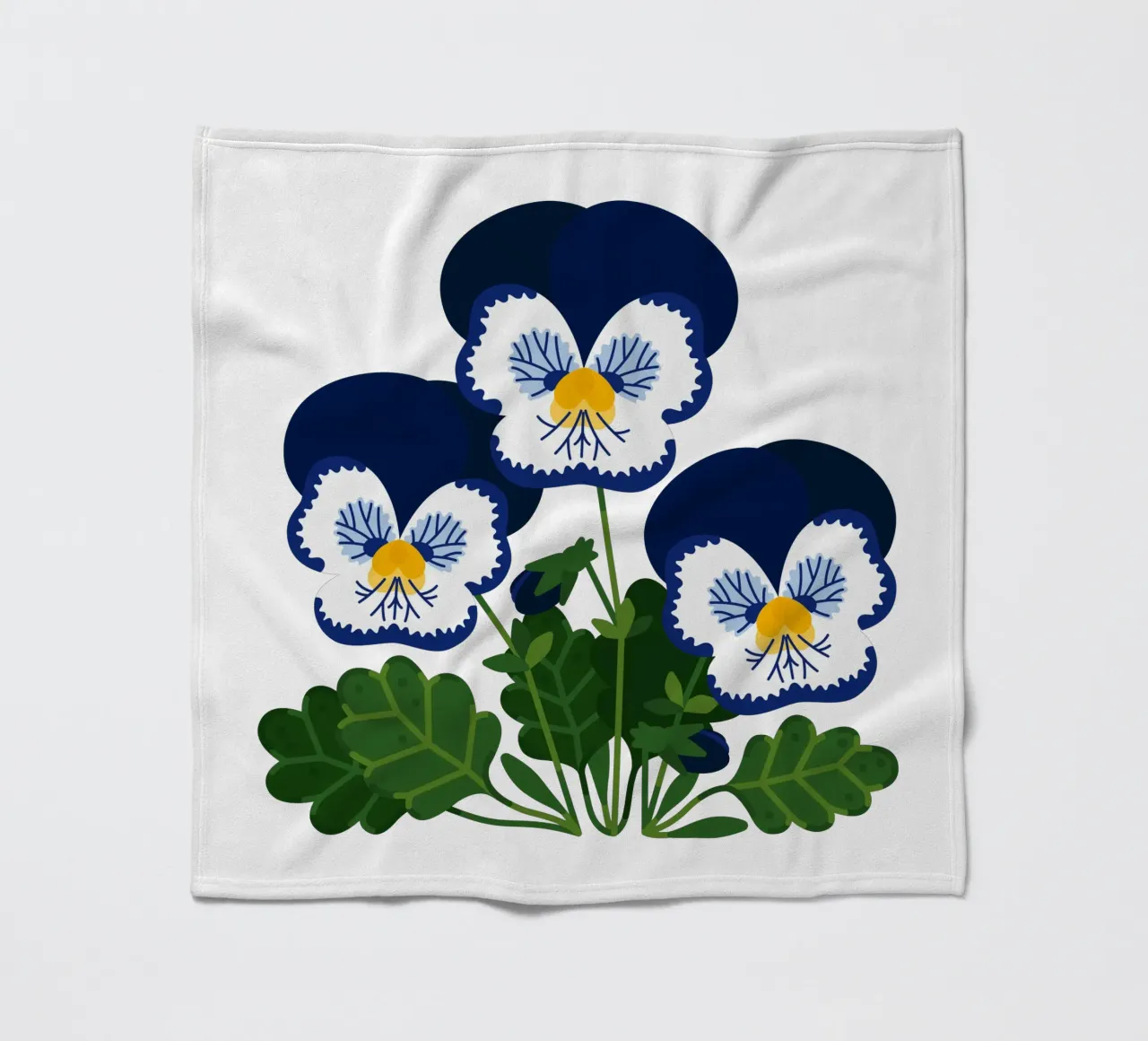 Pansy coperta in pile da Lidia Blomgren